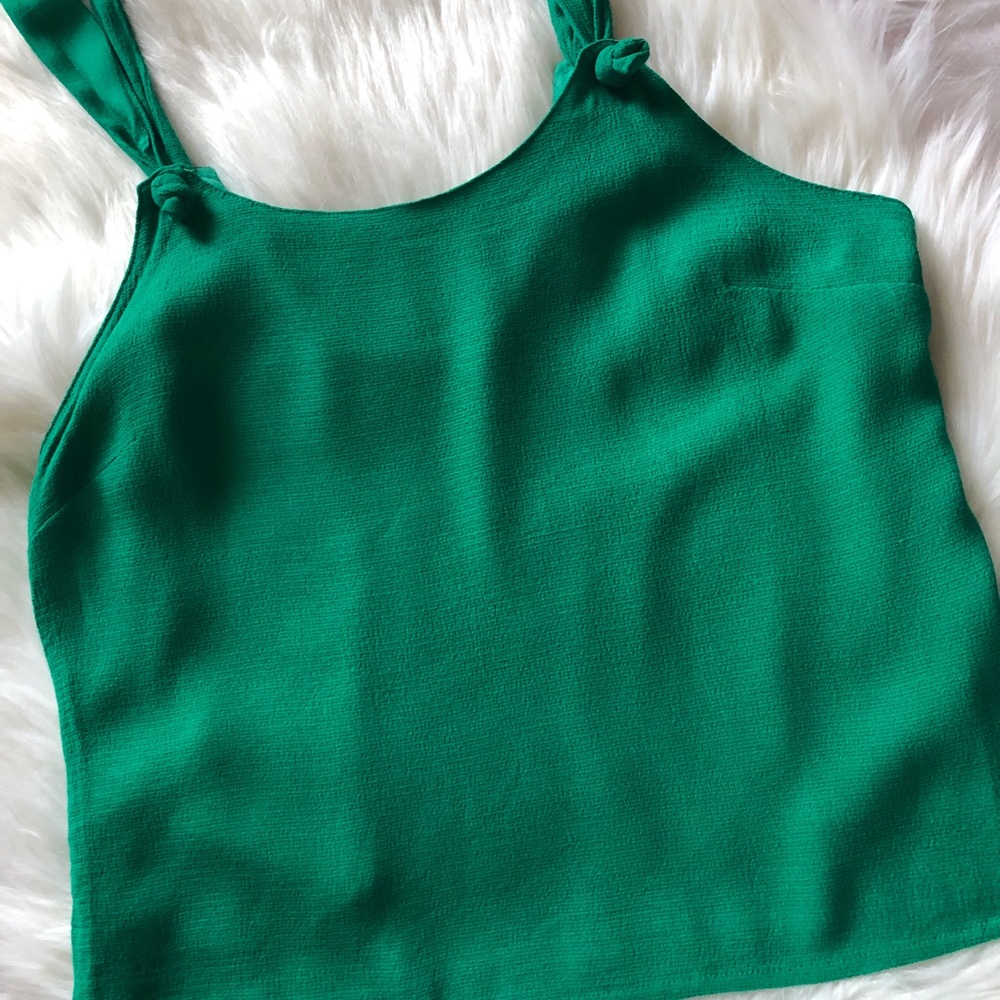 Lelis green tank top